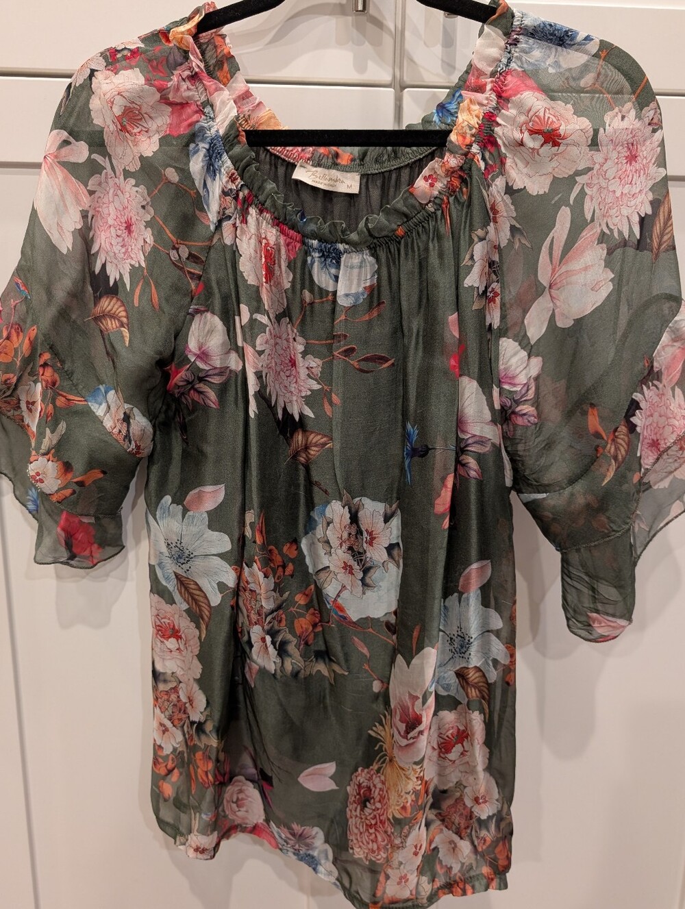 Bellambra Floral Silk Blouse